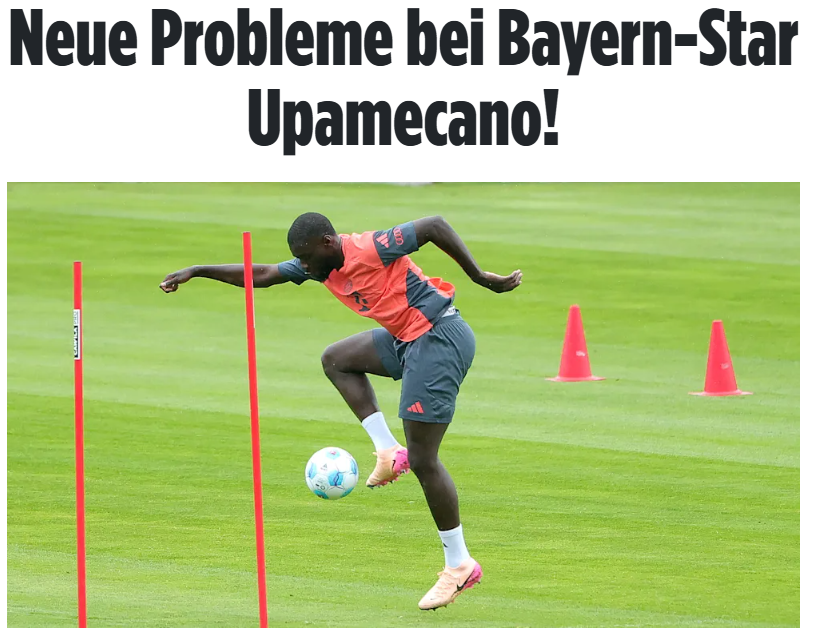 开云APP-图片报：于帕梅卡诺恢复训练，但似乎仍受腹股沟伤势困扰